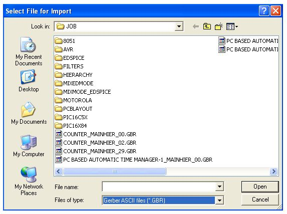 File for Import