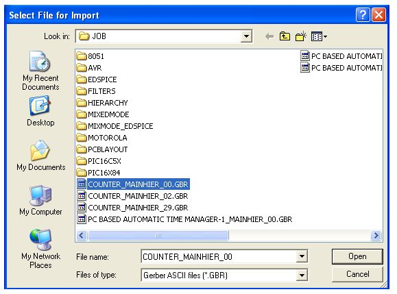 File for Import