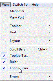 long cursor