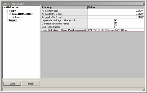 Import of ODB++ 