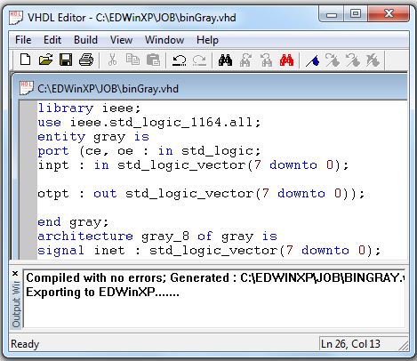 vhdl editor
