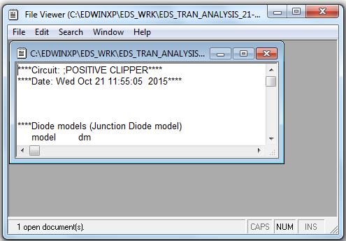 EDSpice Interactive Interpreter