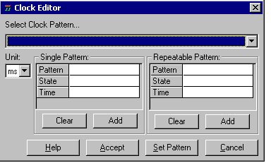 Clock Editor