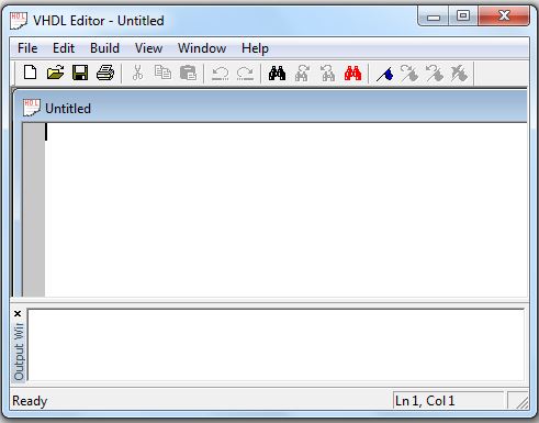 VHDL Editor