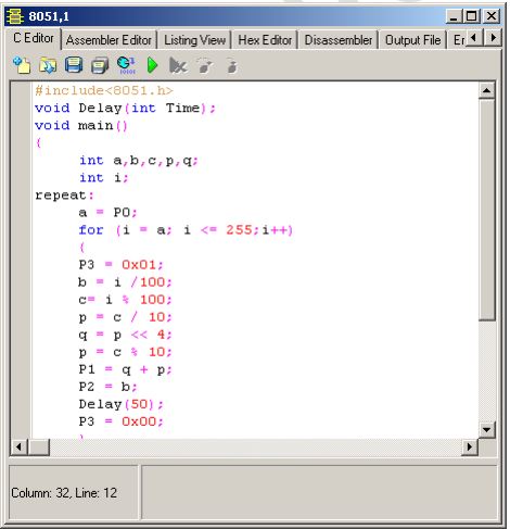 Code for 8051_Counter