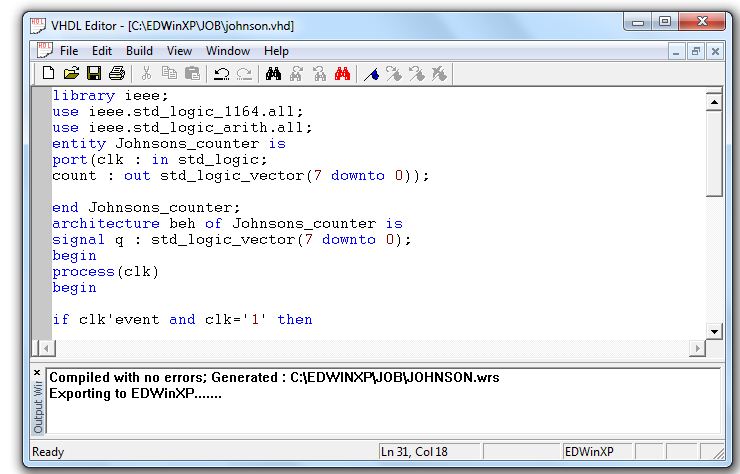 vhdl editor