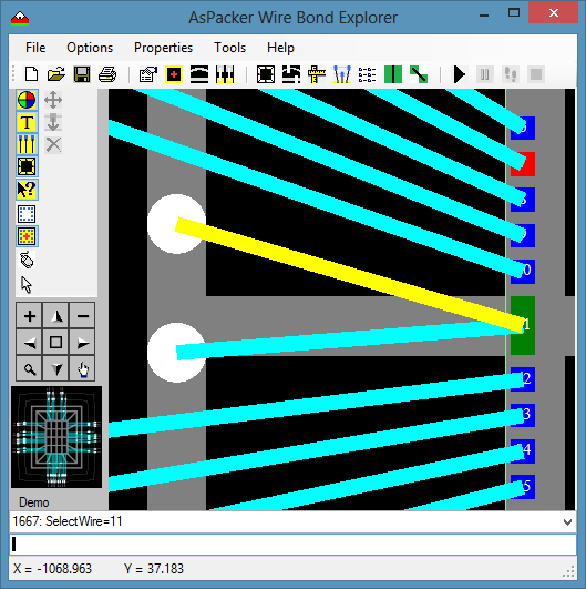 AsPacker Wire Bond Explorer