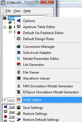 vhdl editor